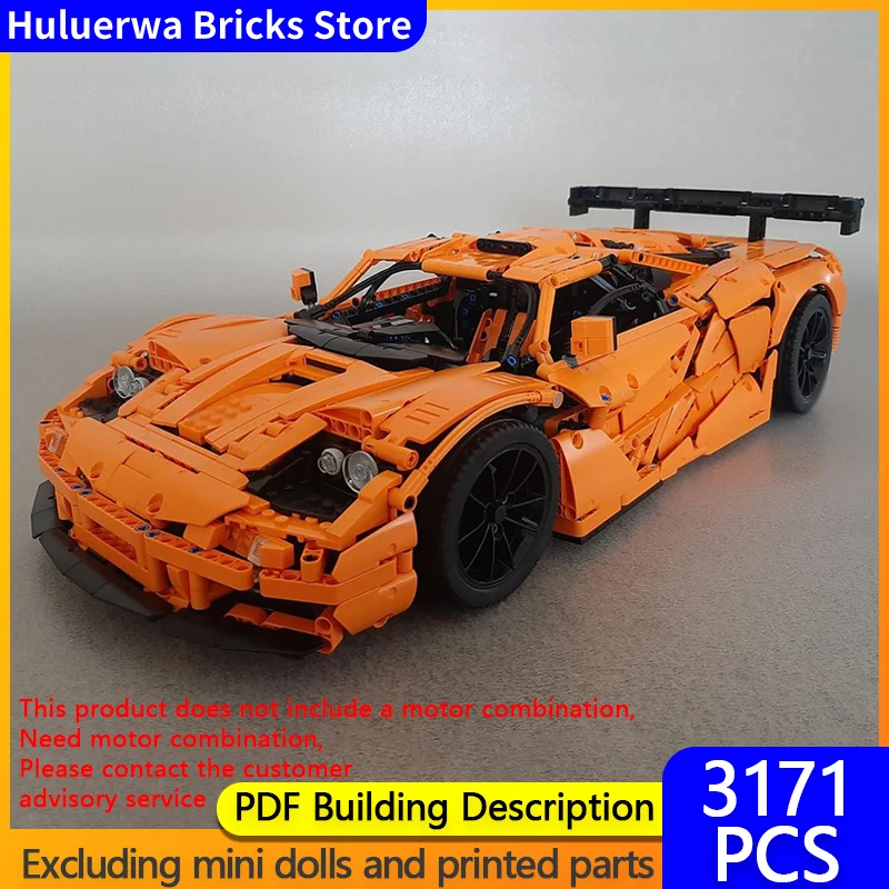 

Speed Racing Car Model MOC Building Bricks F1 LM WEC IMSA Le Mans Modular Technology Children Holiday Gifts Assemble Toys Suit