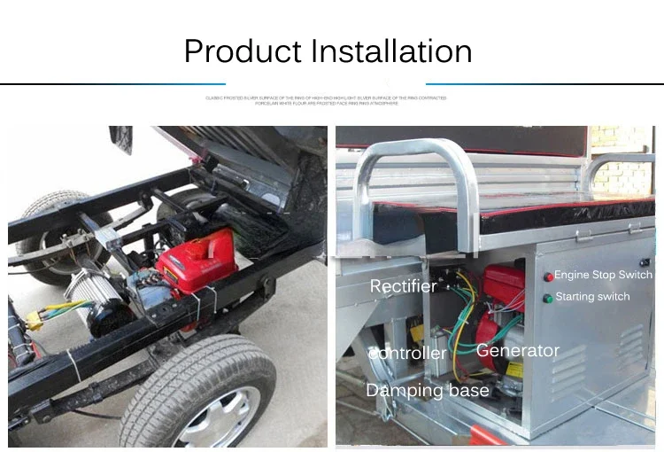 3000W Generator Bass 48V60V72V Electric Tricycle Four-wheeled Car Sedan  Charging Generator Range Extender
