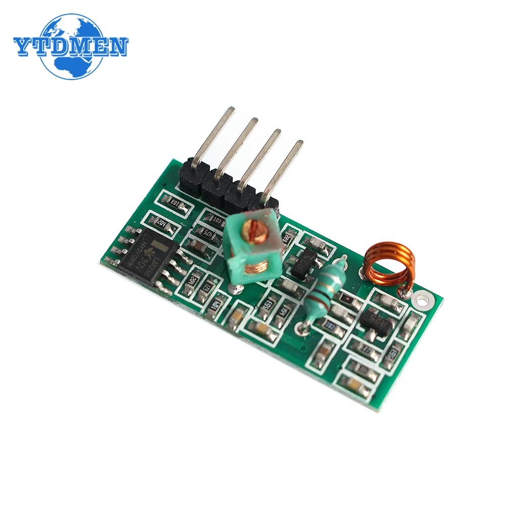 433 Mhz RF Transmitter and Receiver Module Link Kit DC 5V for ARM/MCU WL DIY 315MHZ/433MHZ Wireless Module for Arduino