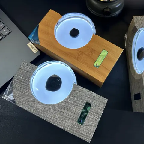 Fluid Speaker Mate, display del suono Ferrofluid, altoparlante Ferrofluid Music Mate, altoparlante Ferafluid Music Mate, Magnetic Fluid Sp