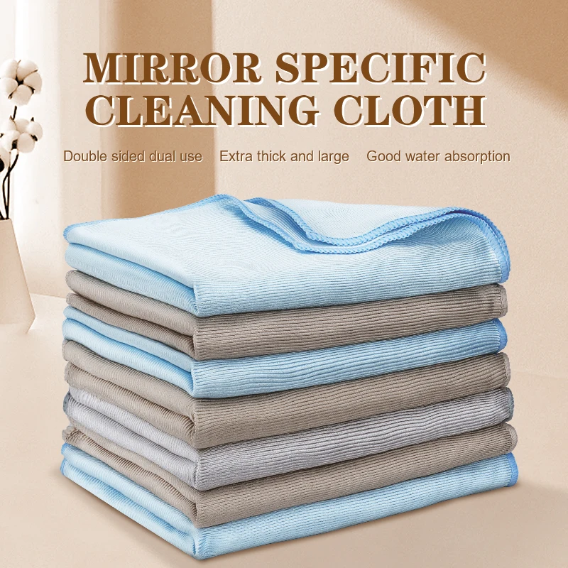 

3 PCS Anti-grease Wiping Rags For Kitchen Supplies Efficient Super Absorbent Polyester Fiber Cleaning Cloth Household Towel