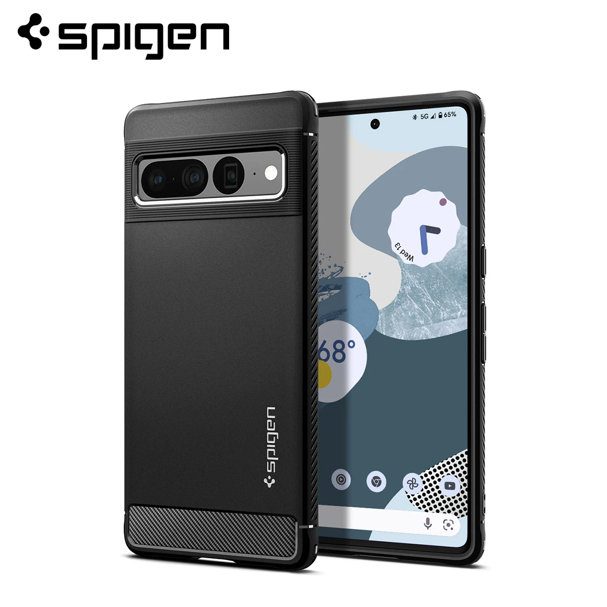 Spigen Rugged Armor Case for Google Pixel 8 Pro / 8 / 7 Pro / 7