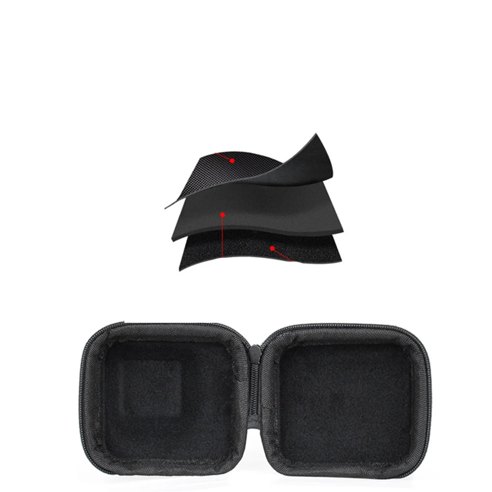 

1pc Waterproof Camera Lens Bag Thickened Mini Camera Bag Dustproof Sturdy Zipper Compact For Photography Lovers Gift Grey