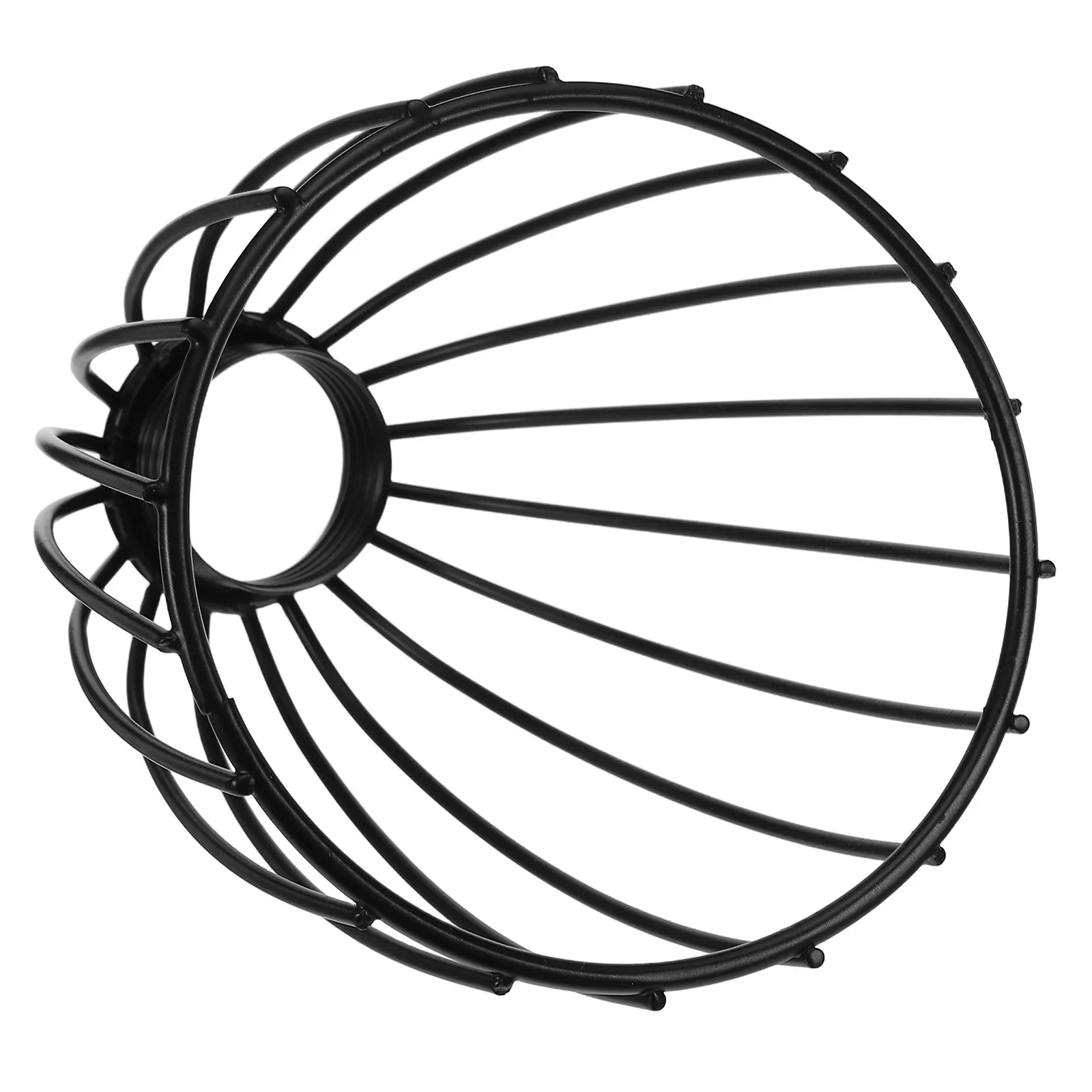 

Миниатюрный черный абажур-клетка 8 см для винтажных промышленных светильников: подвесных, потолочных, настенных, настольных. Декоративный светильник.