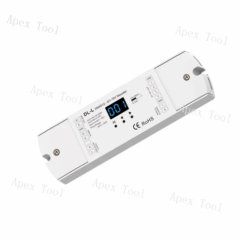 DMX512 To 0-10V Dmx…