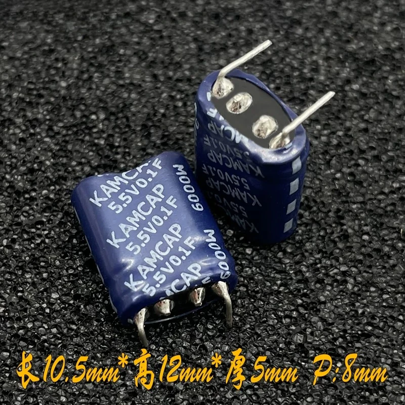 for KAMCAP SP5R5Z104 Super Capacitor 5.5V 0.1F Combined Type  50pcs