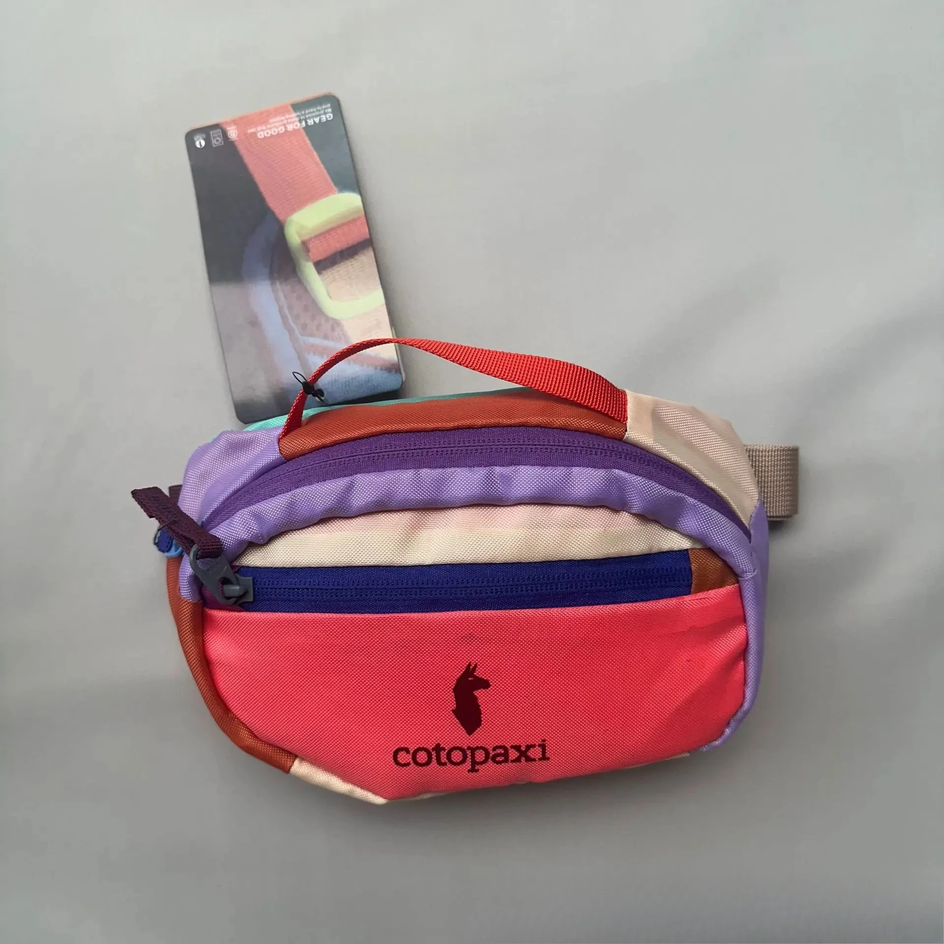 Cotopaxi alpaga 1,5 л цветной режим Dopamine léger sac de taille bandoulière