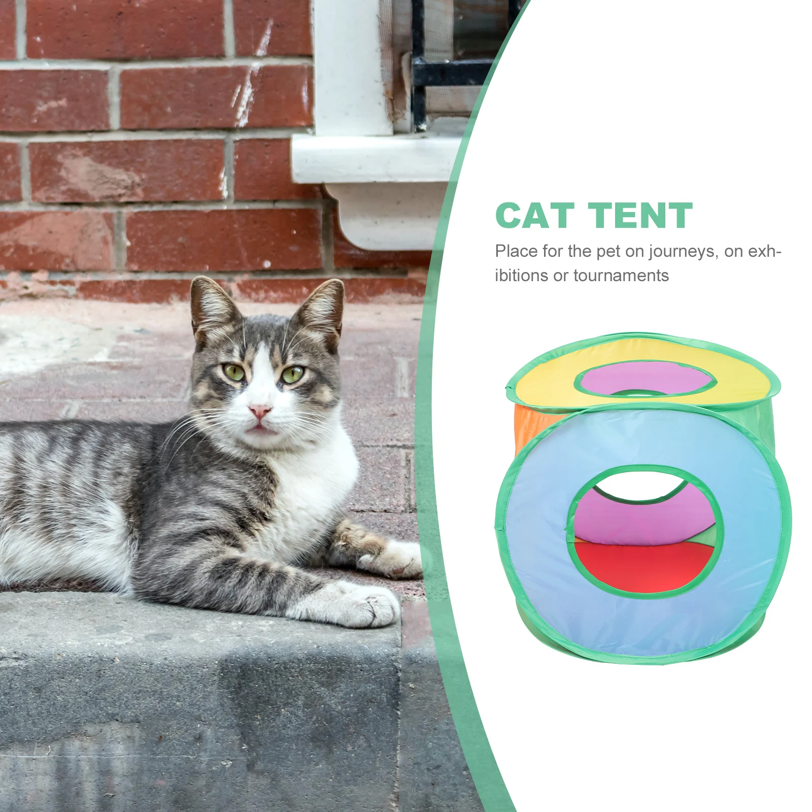 

Foldable -Up For Cats Dogs Outdoor Sun Shelter House Easy Carry Storage Cat Dog Puppy Tent Large Capacity Lightweight Pet