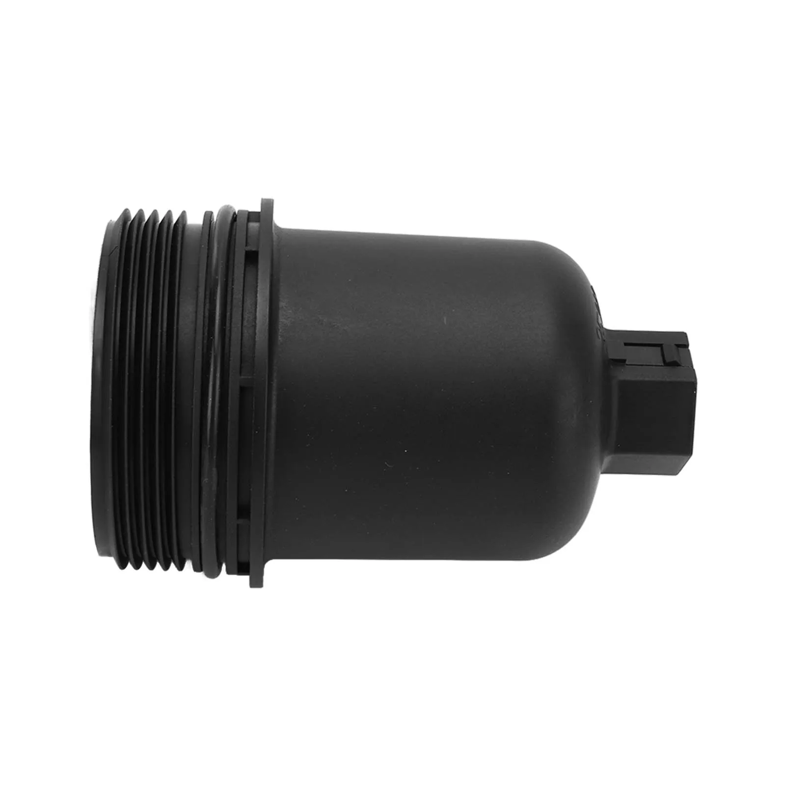 Oil Filter Lid Simple Installation Stable Professional Wear Resistant Rugged Oil Filter Housing Cover for Car Accessories
