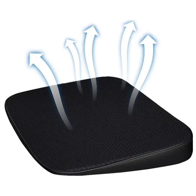 Wedge Seat Cushion For Car Heightening Wedge Booster Seat Butt Pillow Mat Improve Driving Vision Car Accessories Comfortable