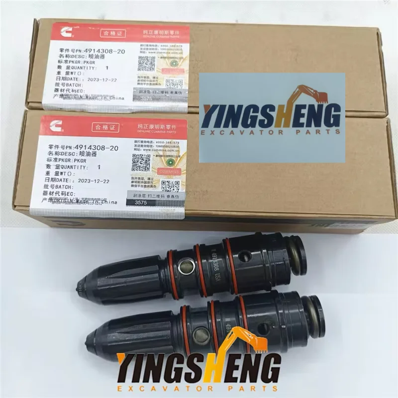 

Diesel engine injector 3022197 4914308-20 4914325 is suitable for Cummins NT855 KTA19/38/50 SD22 ISD/BE4.5 Shantui SD22
