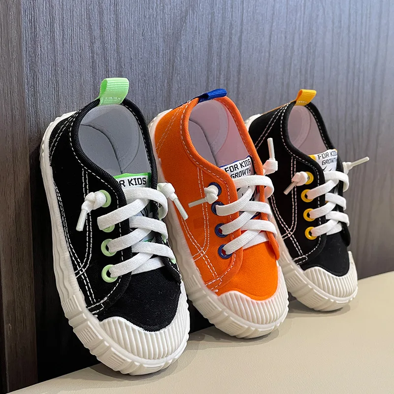 2023 Spring Fashion Kids Shoes Colorful Cute Children Shoes Girls Boys Anti-slip Casual Running Sports Shoes XZ182