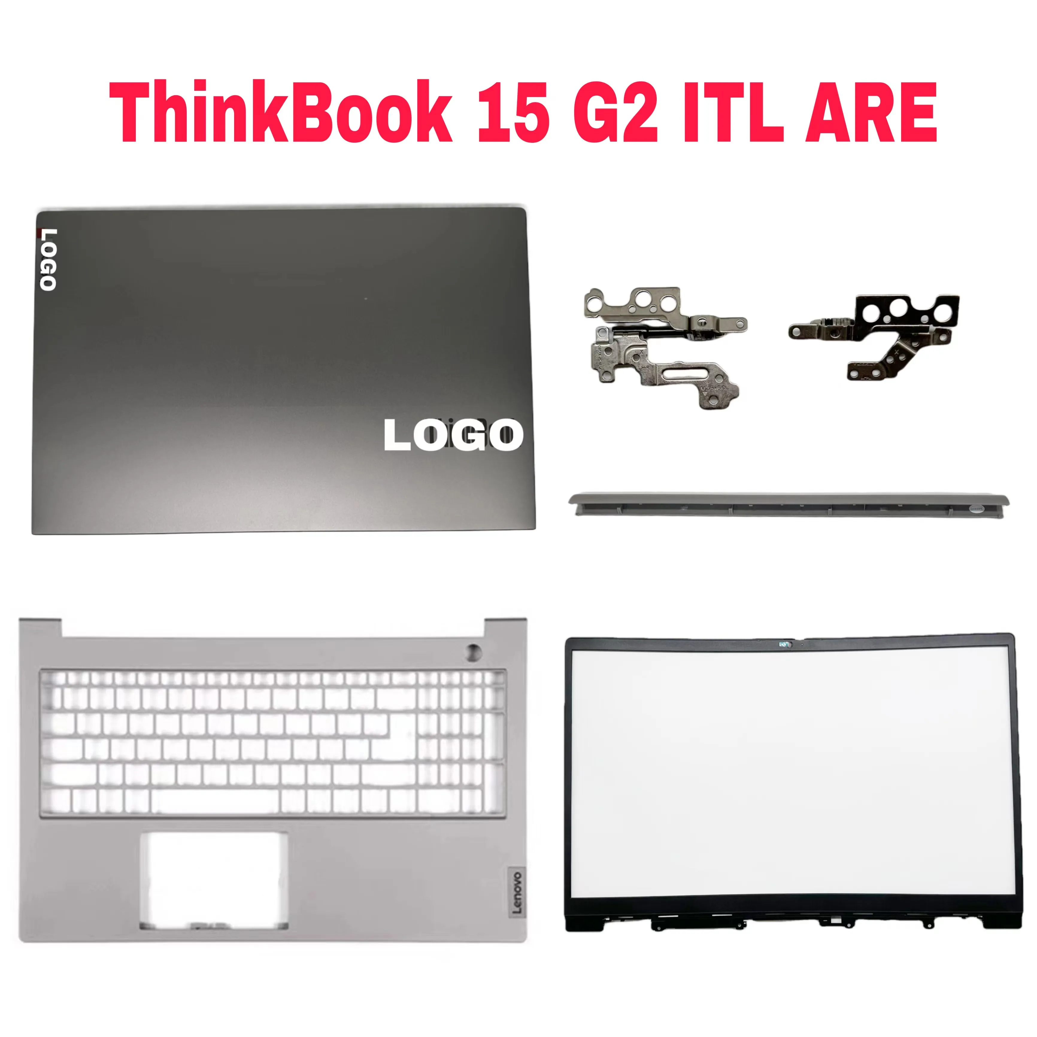 

Оригинальный новый для Lenovo ThinkBook 15 G2 ITL ThinkBook 15 G2 ARE, задняя крышка ЖК-дисплея/рамка/петли/подставка для рук 5CB1B34809