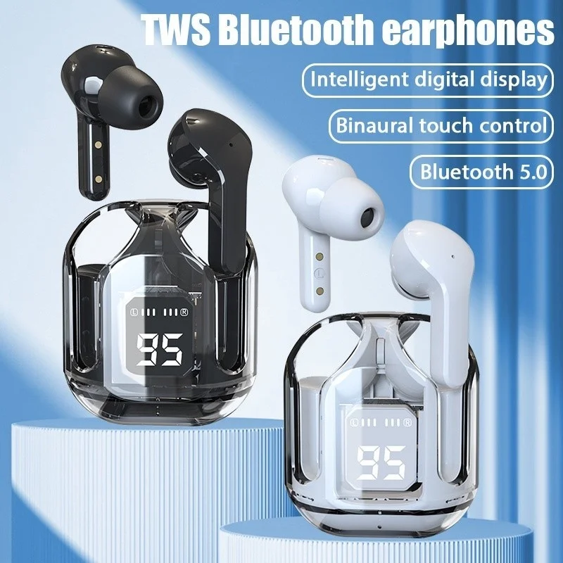 Novo Fone De Ouvido Bluetooth Sem Fio Air31 Touch Control 5.0 Wireless Earburds HiFi 9D Stereo Sound Redução De Ruído À Prova