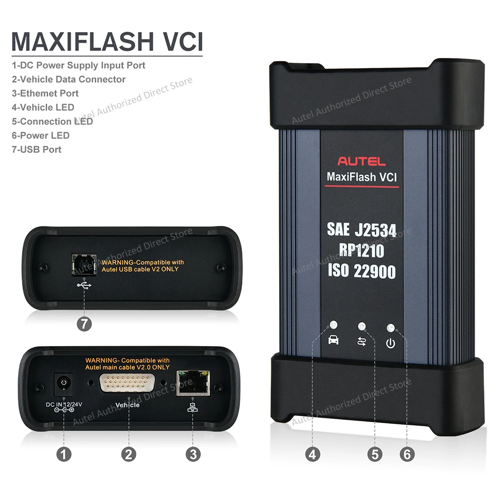 Autel MaxiCOM Ultra Lite S Top Auto-Diagnosescanner ECU-Programmier- und Codierungswerkzeug, 45+ Dienste, Topologie 2.0, 2 Jahre Update – Detail 26