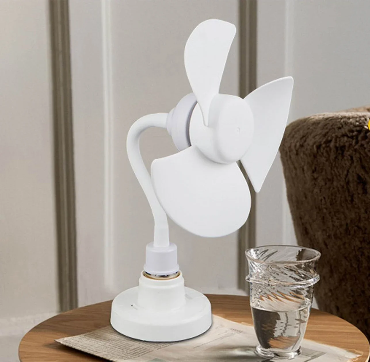 Table Fan 6.3 Inch Mini Fan 10W E27 Ceiling FansCeiling Indoor Bedroom Chandelier With Cooling Fan Iptv subscription Hvac tools