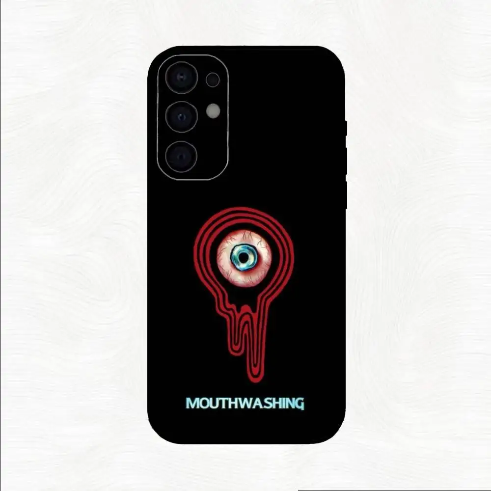 حافظة هاتف Game M-Mouthwashing Anya لهاتف سامسونج S25، S24، S23، S22، S21، S20، Plus، Fe، Lite، غطاء أسود آخر #5