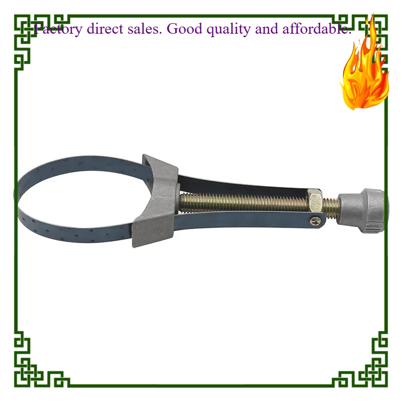 

Ремешок масляного фильтра, регулируемый инструмент для снятия диаметра 60-120 мм для обслуживания двигателя автомобиля, мотоцикла