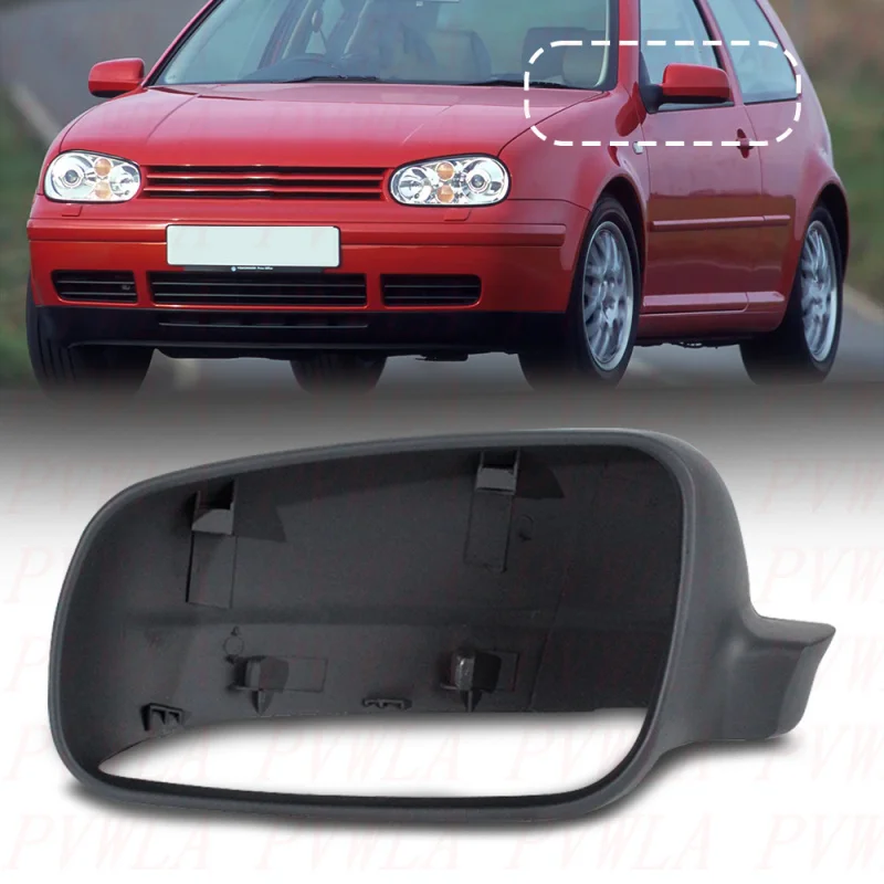 

For VW Jetta Passat B5 Golf 4 Mk4 1999 2000 2001 2002 2003 2004 Left Side Primer Rear Mirror Housing Cover Cap