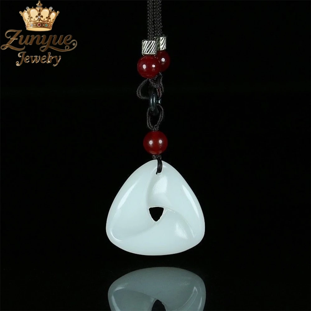 

Natural Hetian Jade White Jade Reincarnation Pendant Luxury Quality Jewelry Best Selling Fashion Jewelry Exquisite Charms Gift