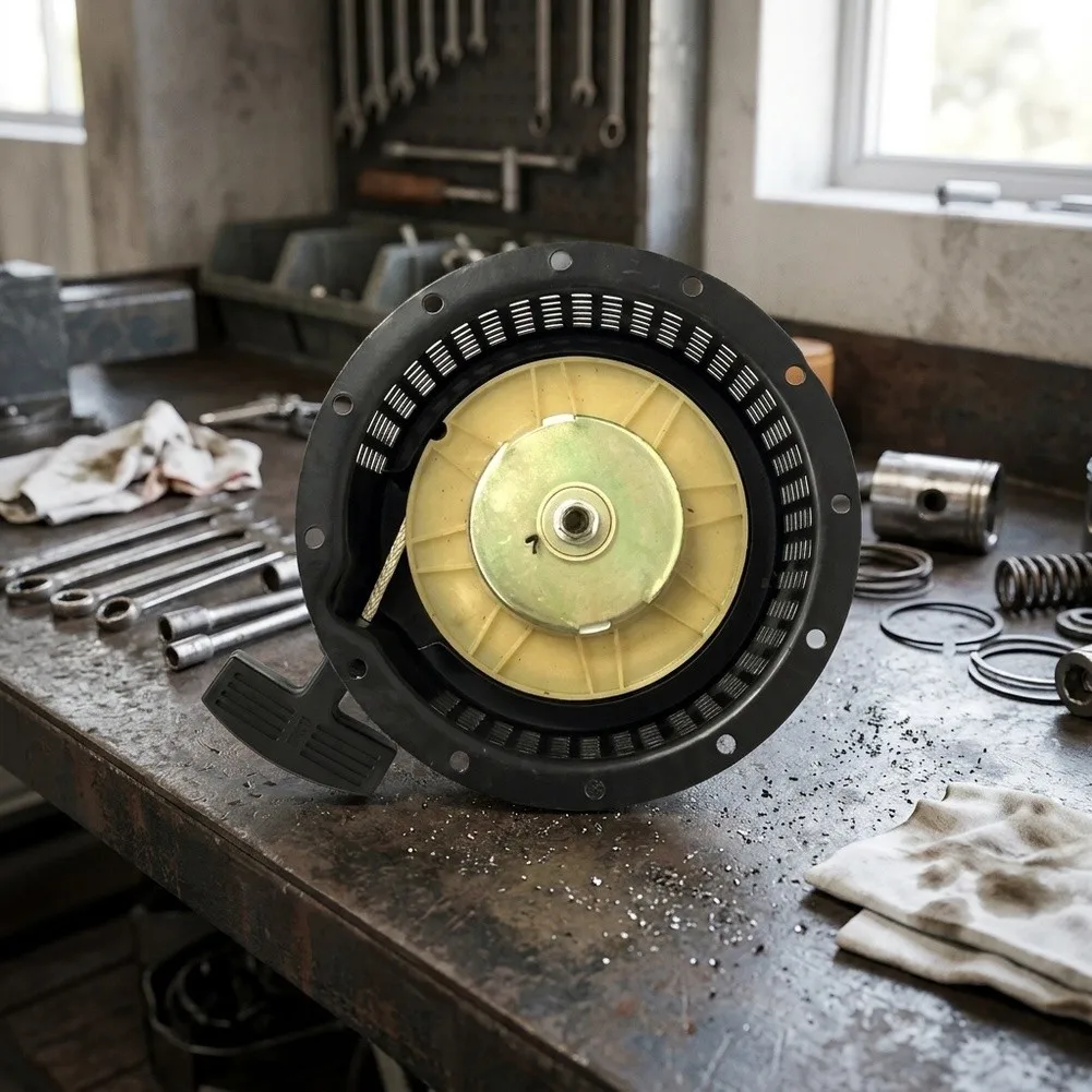 Recoil Starter Unit Designed for 296CC 178F 178FE 306CC and 178FA Engine Variants Used in Utility and Garden Machinery