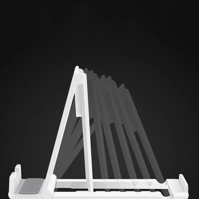 Soporte de escritorio para tableta, soporte plegable doble portátil, adecuado para Iphone, Ipad, Samsung, Huawei