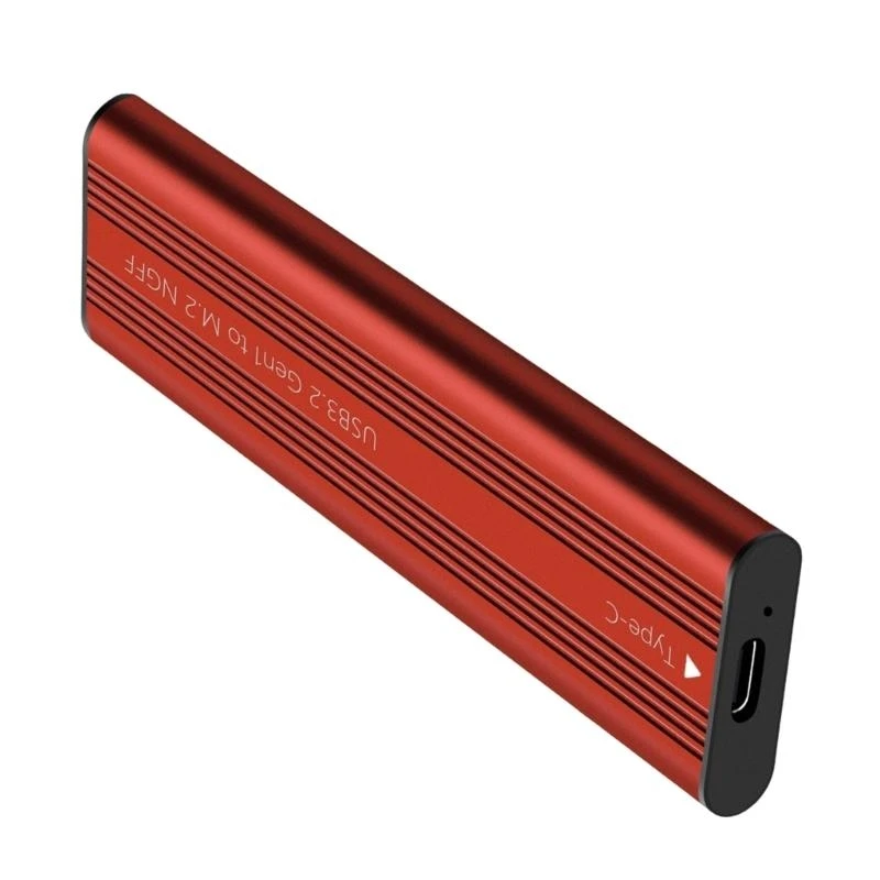 USB 3.2 M.2 Solid Disk Aluminum Case 5Gbps Fast Type C Connection