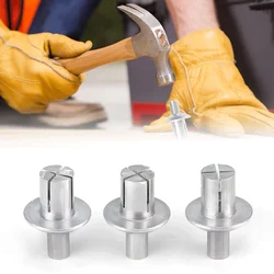 50PCS Round Head Aluminum Core Rivets Knock Type Small Tapping Screws Fasteners Expansion Aluminum Rivets Shock Rivet