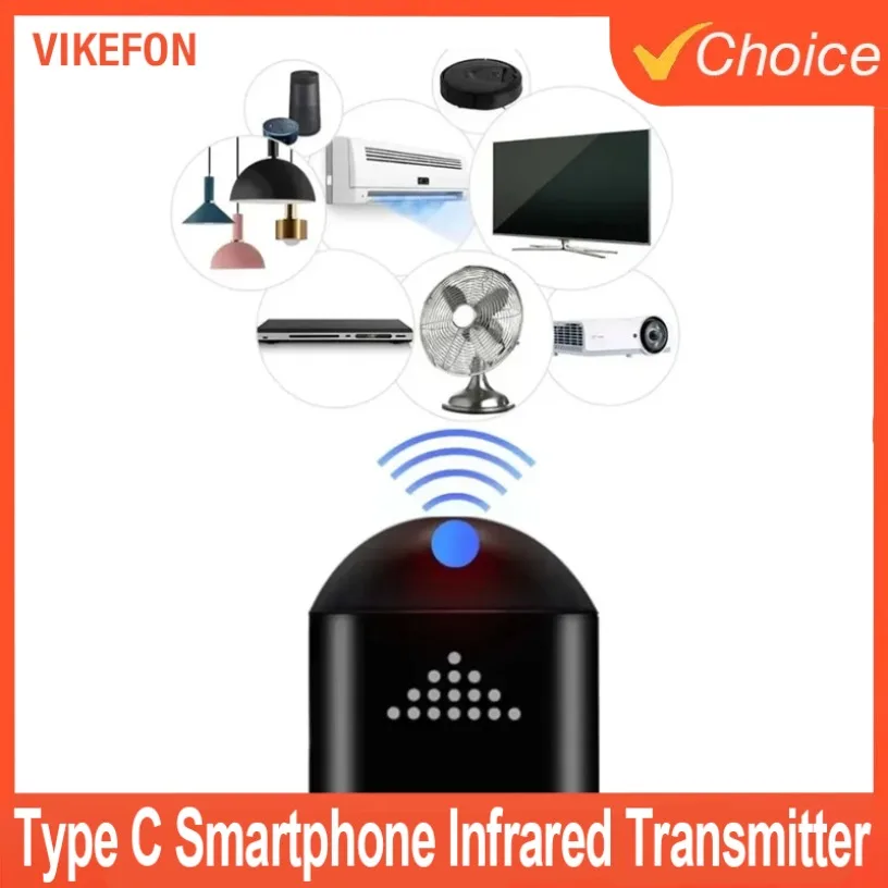 محول جهاز إرسال الأشعة تحت الحمراء للهواتف الذكية من النوع C، محول التحكم الذكي في التطبيقات، جهاز تحكم عن بعد بالأشعة تحت الحمراء مناسب للتلفزيون #1