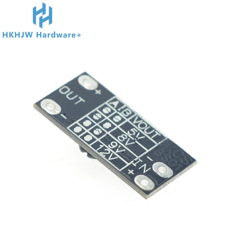 3.7V To 12V Mini DC-DC Boost Module Supports 5V/8V/9V/12V Output Lithium Battery Boost