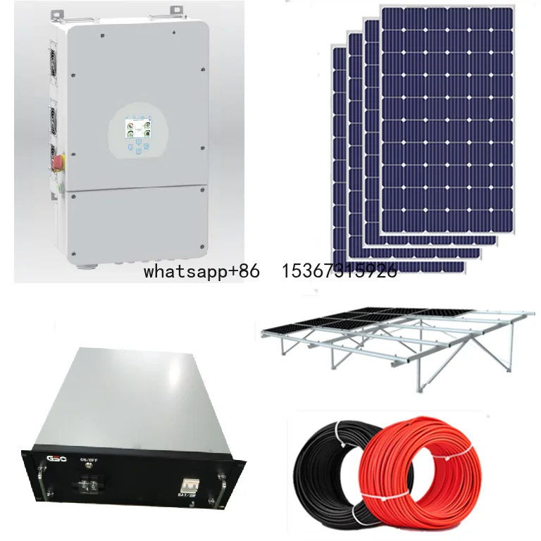 Wind solar hybrid solar power project 10Kw solar panel kit 10000 watt