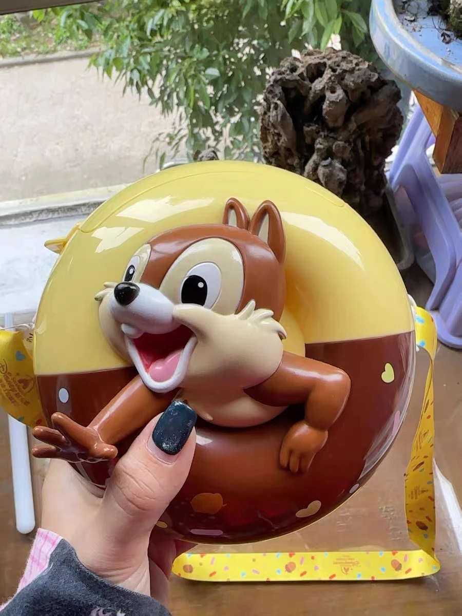 

Оригинальное ведерко с попкорном и пончиками Чип и Дейл из Шанхайского Диснейленда