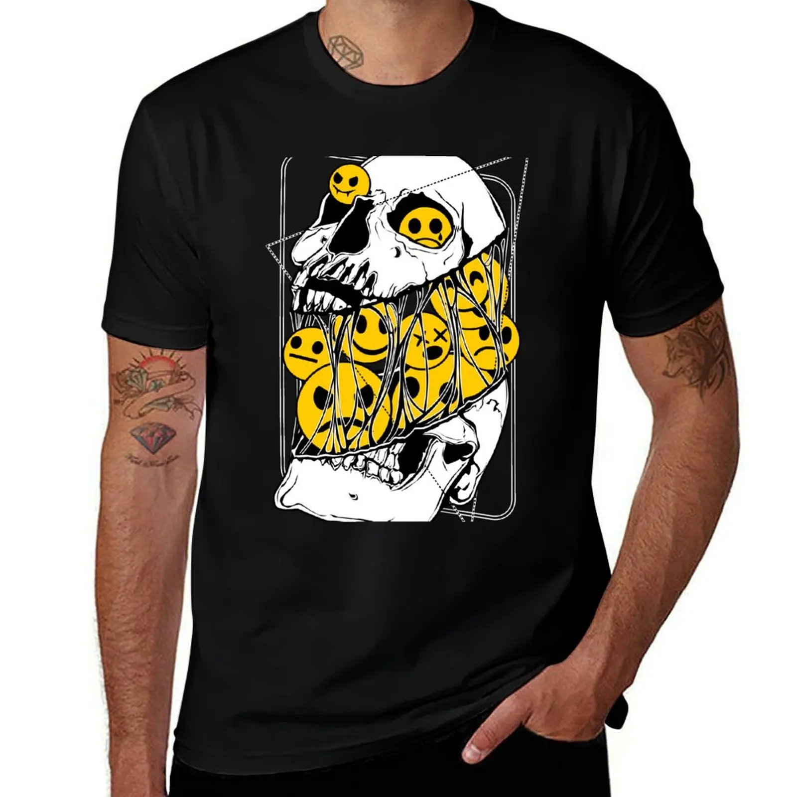 Overly Emotional T-Shirt All Match Print Short Sleeve Top T-Shirt