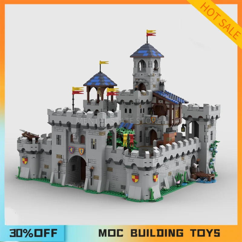 4039PCS Customized MOC Lionbrick Modular Castle Building Blocks Technology Bricks Creative Assembly Education Toys Holiday Gifts