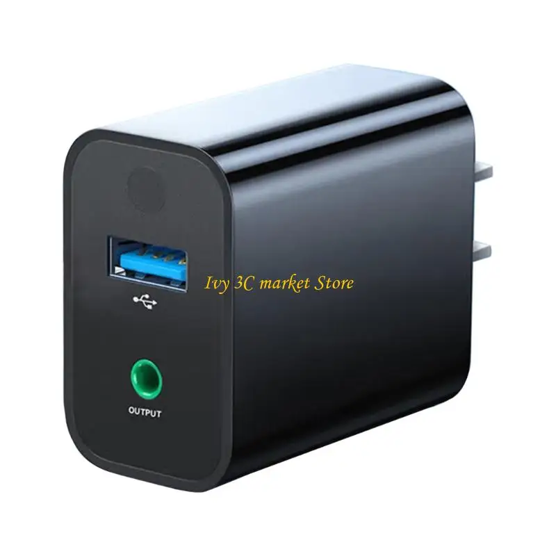 D7YC Wireless Bluetooth-compatible Adapters USB Auxes Connectivitys Auto Reconnects For Smartphones Tablets PC