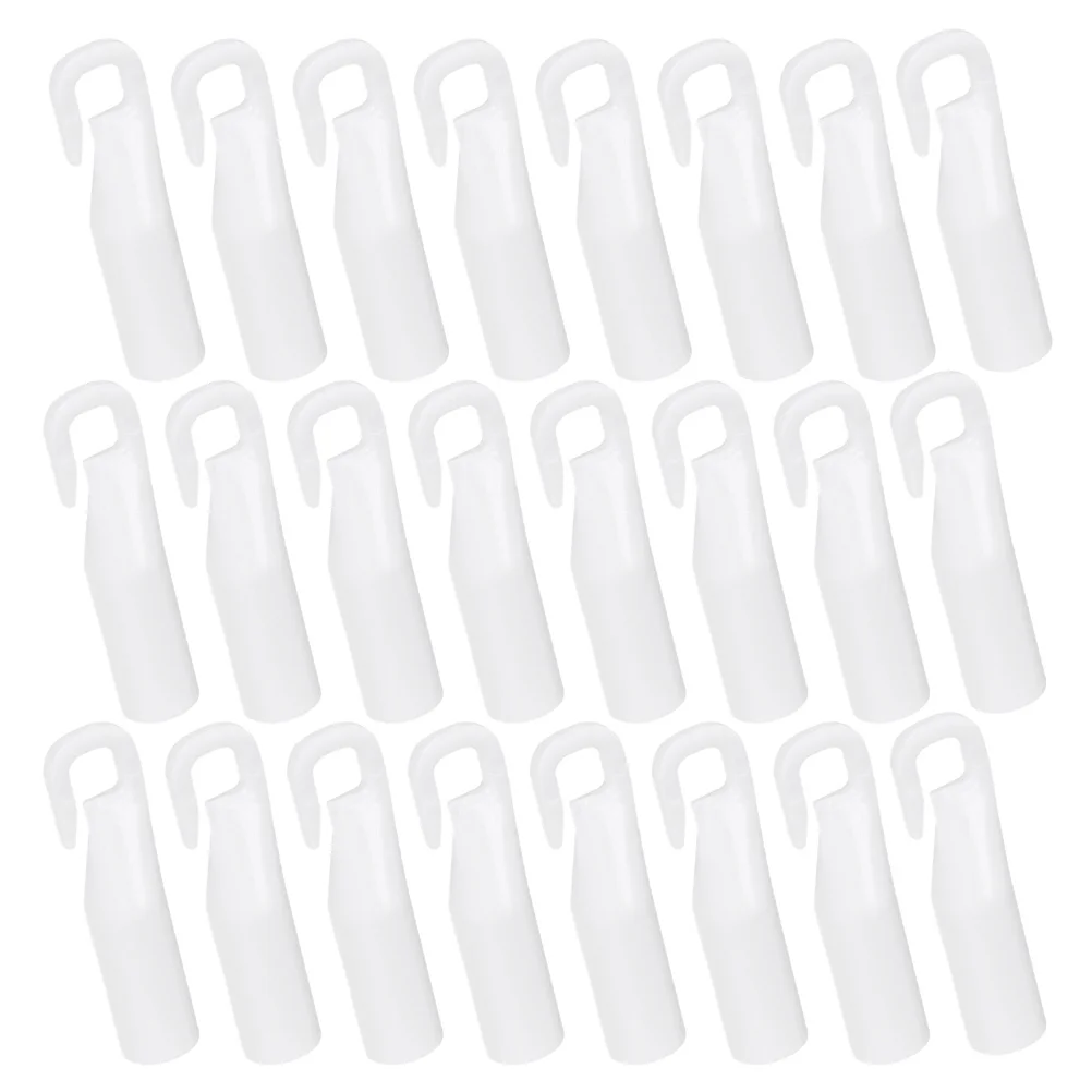 

25pcs Curtain Rod Accessories: Replacement Hooks For Vertical Blinds Window Blind Repair Parts, Plastic Hooks For Curtains,