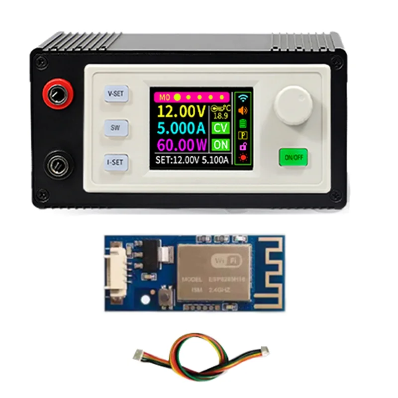 News SK150S CNC Finished+WIFI Module DC Voltage Regulator Constant Voltage Constant Current 8A 150W Solar Charging Module