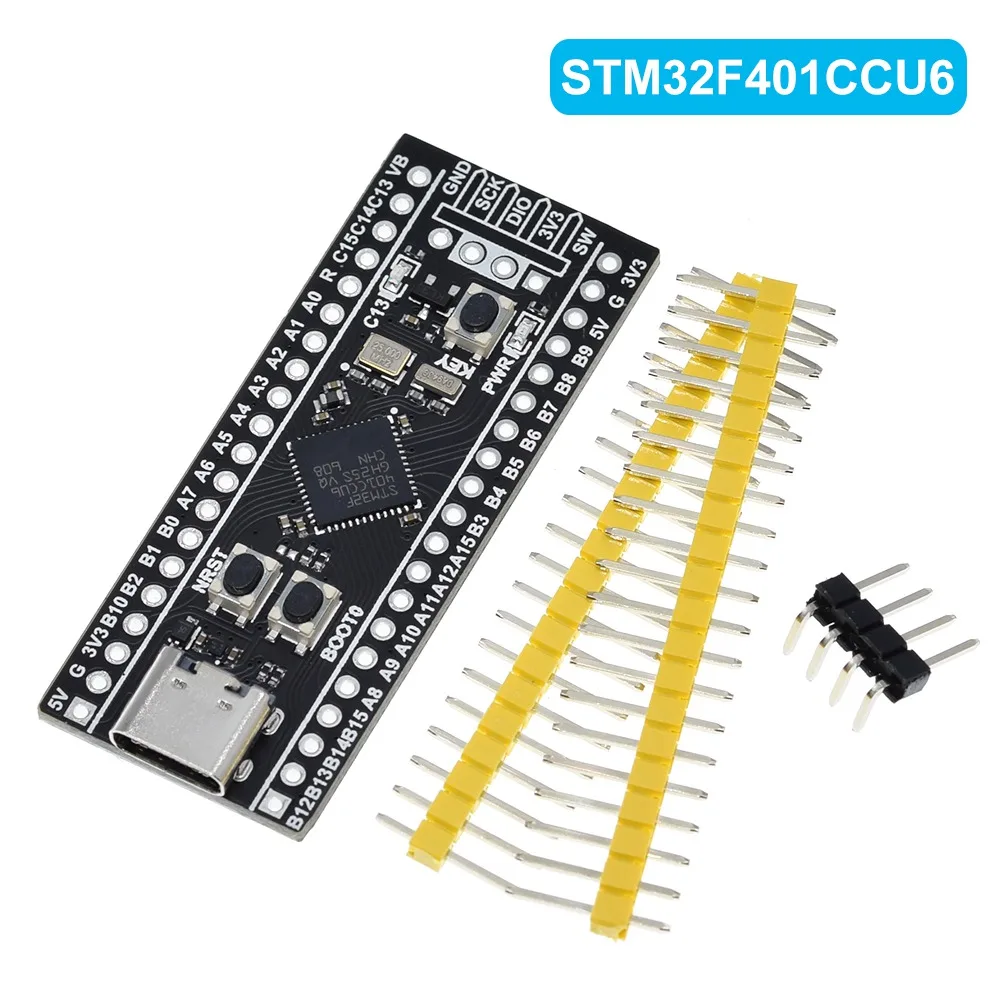 STM32F401 Development Board STM32F401CCU6 STM32F411CEU6 STM32F4 Learning Board For Arduino + ST-LINK V2 Download Programmer