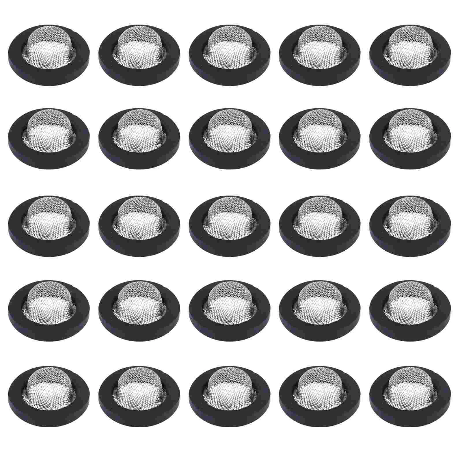 40 Pcs Gasket Rubber Spacer Sink Strainer Tool Faucet Shower Hose Washer Washers Head Filter with Net