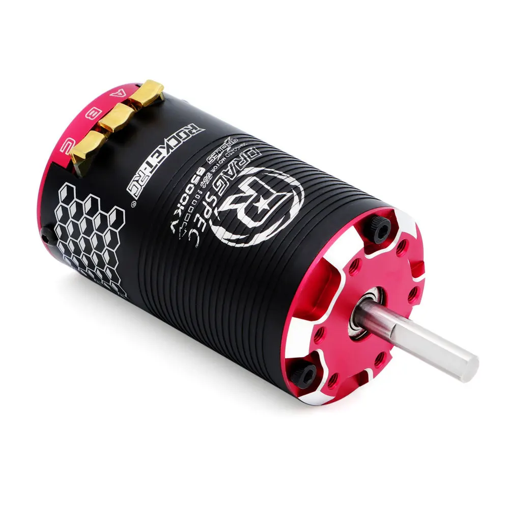 RC Car Motor FOR ROCKET-RC 550 DRAG Brushless Sensored Motor 6500KV High Speed Racing Perforce High Efficiency Durable Design