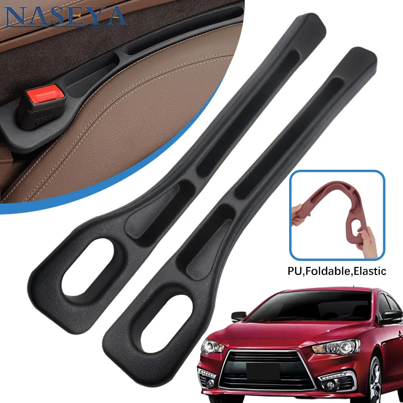 For Mitsubishi Lancer Evo Evolution 7 8 9 10 VII VIII IX X 2000-2017 Car Seat Gap Filler Between Seats Decoration Accessories