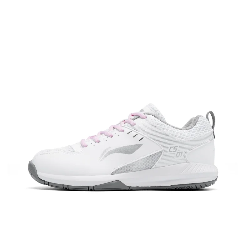 scarpe-da-badminton-li-ning-antiscivolo-resistenti-all'abrasione-traspiranti-e-leggere-modello-unisex-colore-bianco-grigio-e-rosa-ayts034-6