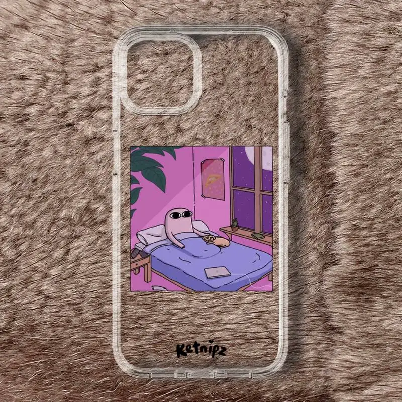 Ketnipz Cartoon Phone Case For Samsung GalaxyS20 S21 S30 FE Lite Plus A21 A51S Note20 Transparent Shell