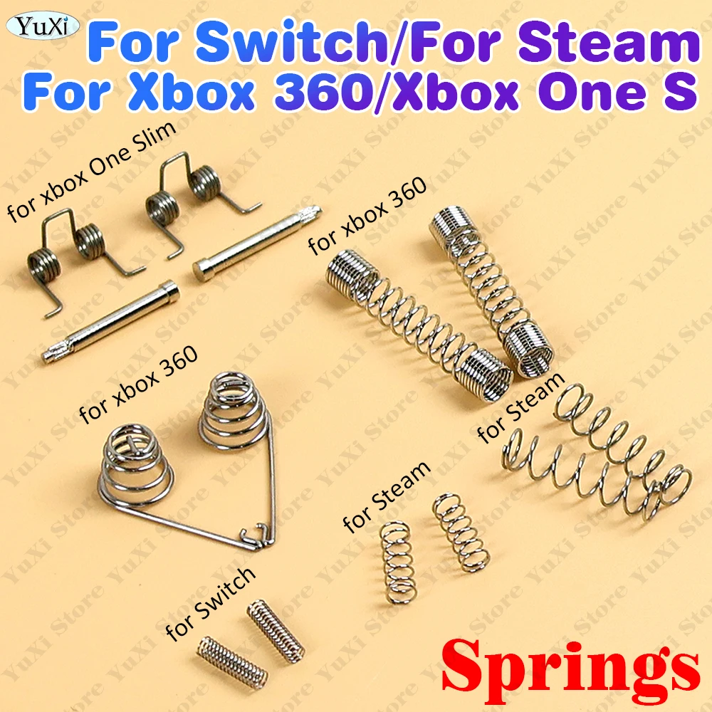 Gaming Console Steam Deck - 1-50개 L R 배터리 홀더 스프링