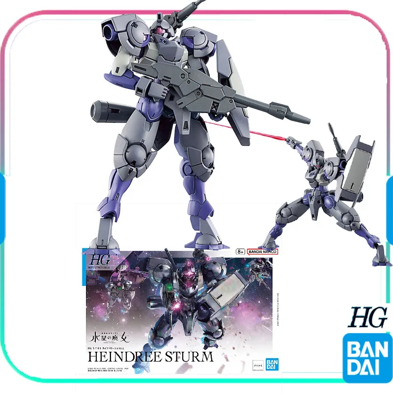 STOCK BANDAI GUNDAM KIT CRYSTAL WITCH HG TWFM 22 STORM HEINDRY Assembled Model Removable Joints For High Quality Collectibles