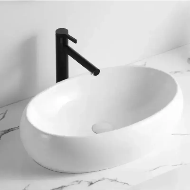 

Изготовленный на заказ современный дизайн, акриловая раковина с твердой поверхностью, настенная раковина для отелей с умывальником, туалетный столик для ванной комнаты