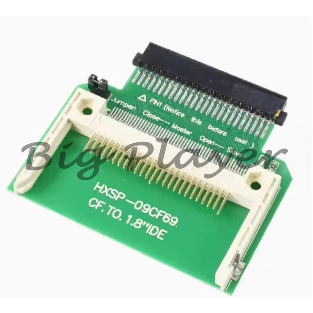 Compact 1.8 inch IDE 50 pin converter adapter hard drive riser card adapter