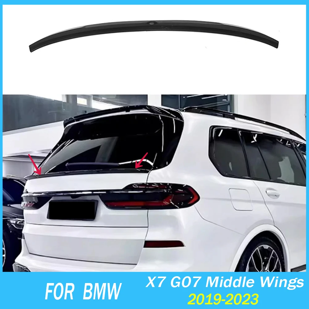 

Rear Trunk Lid Boot Ducktail Lip Spoiler Middle Wings Accessories Body Kits For BMW X7 G07 2019-2023