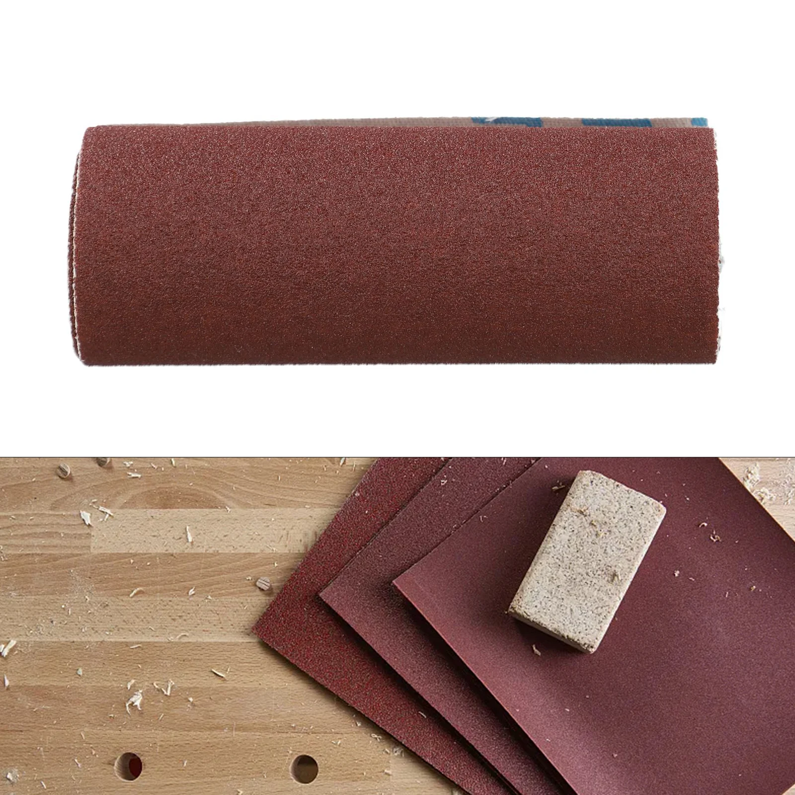 

Рулон наждачной бумаги Emery Cloth, 10 см x 100 см, зернистость 80, 120, 180, 240, 600, 800, идеально подходит для деревообработки, автомобильной промышленности и многого другого.