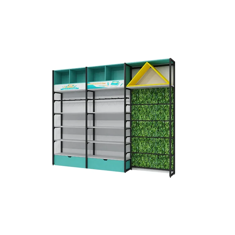Stationery store shelves Student supplies Display stand Pen holder Adjustable free combination storage Merchandise display cabin